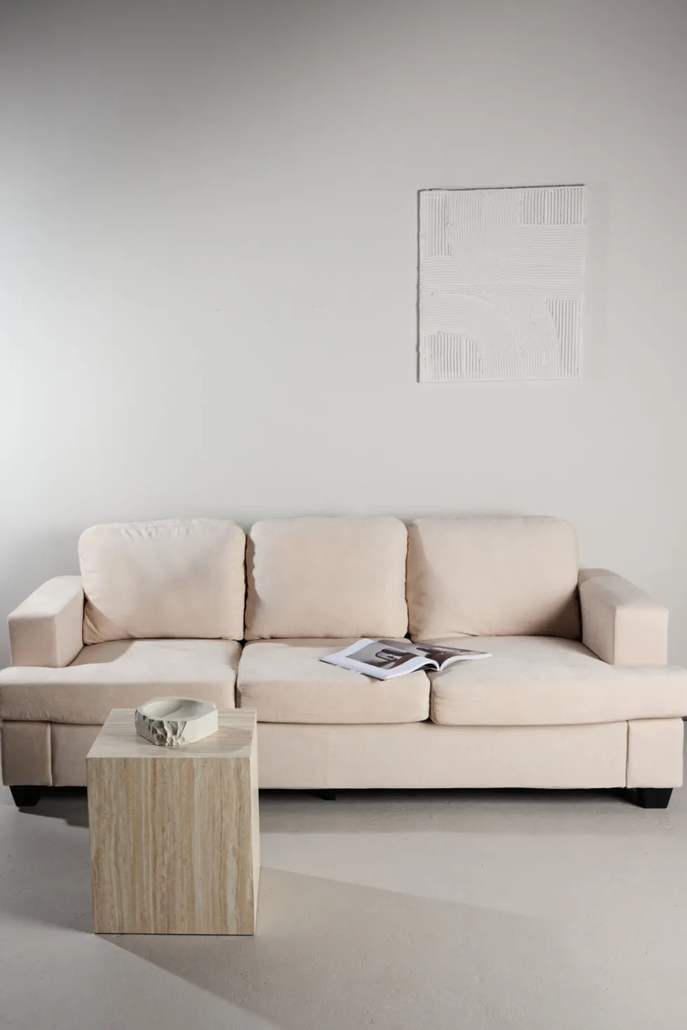 Sani 3-sits soffor Greige