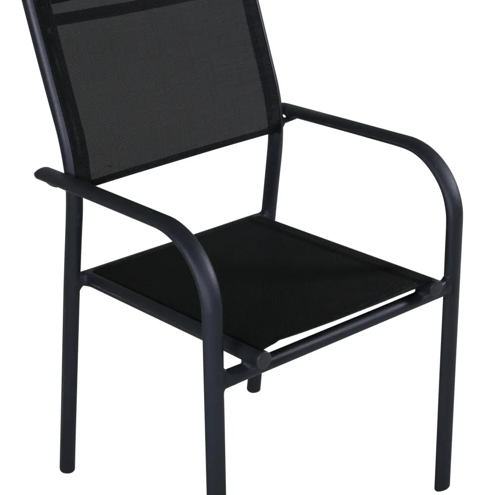 Santorini Matstolar Black