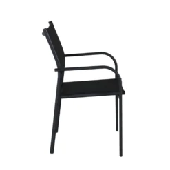 Santorini Matstolar Black