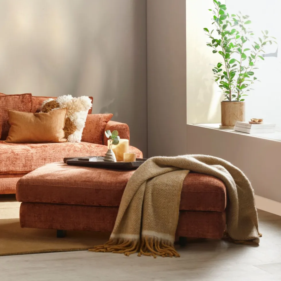 Scarlett Stor Fotpall – 140×80 cm
