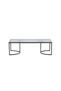 Skanör Soffbord 140 x 70 Black