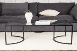 Skanör Soffbord 140 x 70 Black