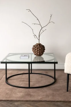 Skanör Soffbord 90 x 90 Black