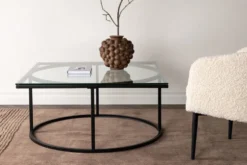 Skanör Soffbord 90 x 90 Black