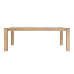 Slice extendable dining table