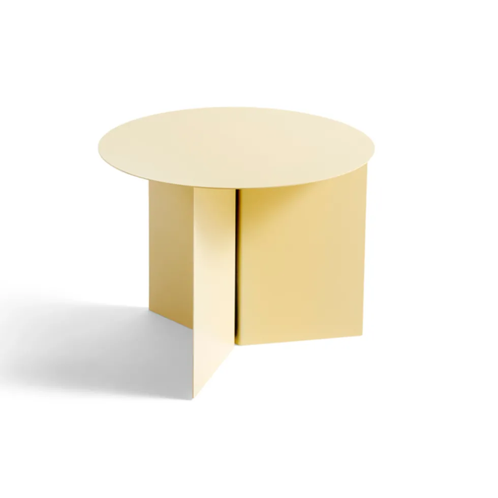 Slit table round