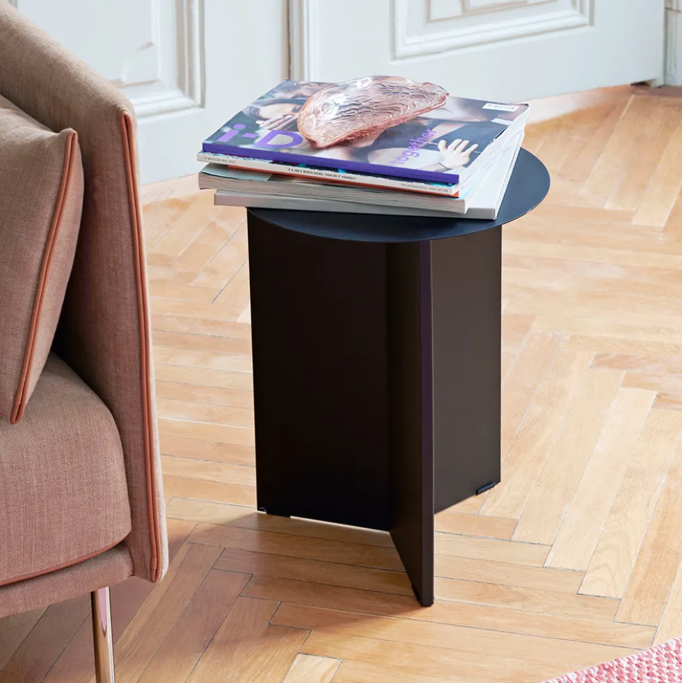 Slit table round
