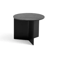 Slit table wood round