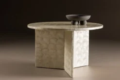 Smögen Soffbord ⌀70 Beige