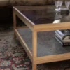 Soffbord IMA 125 x 50 cm Vitpig. Ek