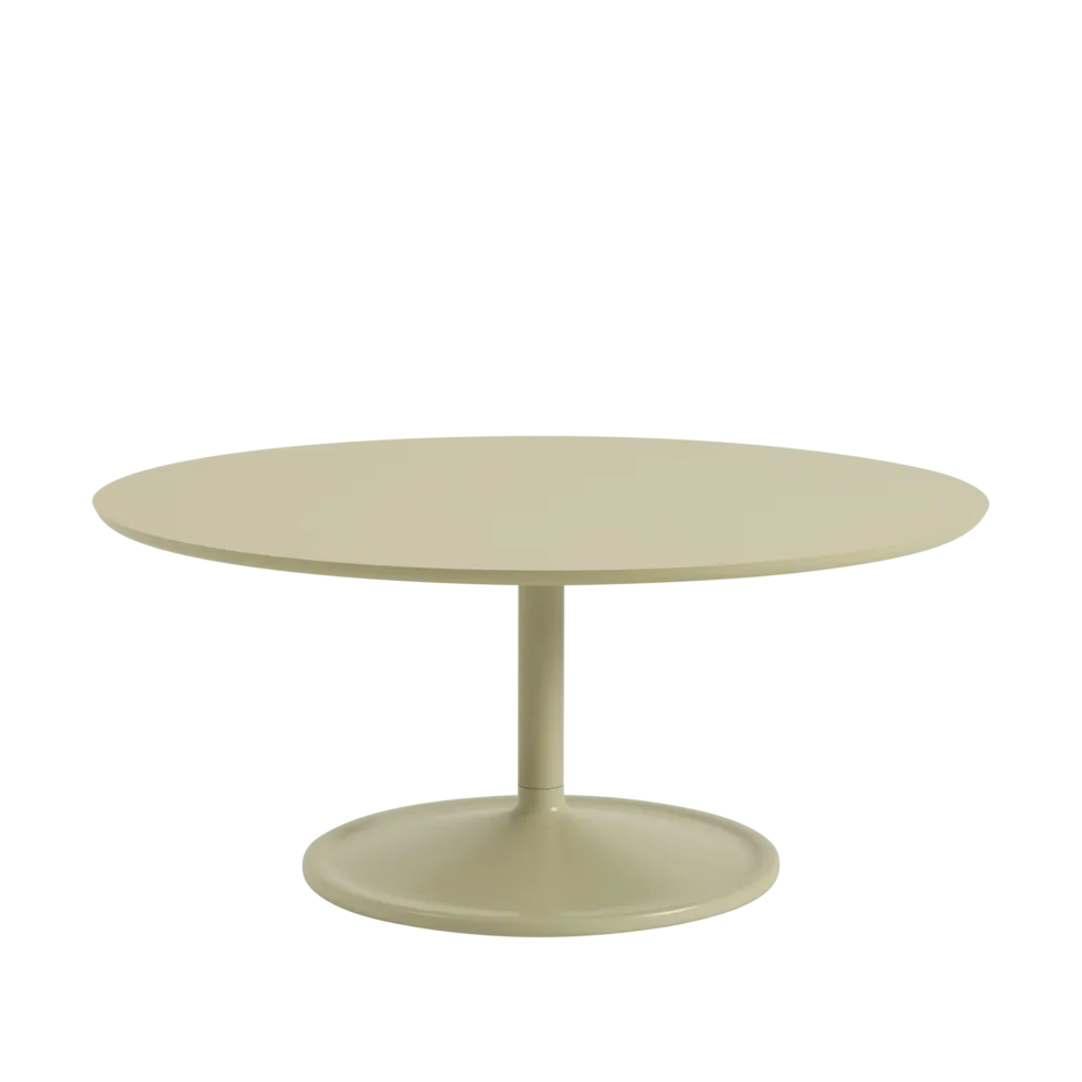 Soft coffee table Ø95