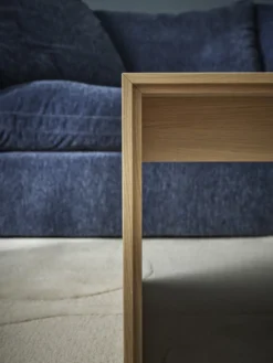 Spin Soffbord – Ekfanér Vitpigmenterad
