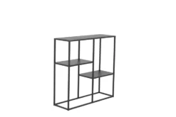 Staal Hyllor 26 x 81 x 80 Black