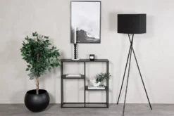 Staal Hyllor 26 x 81 x 80 Black