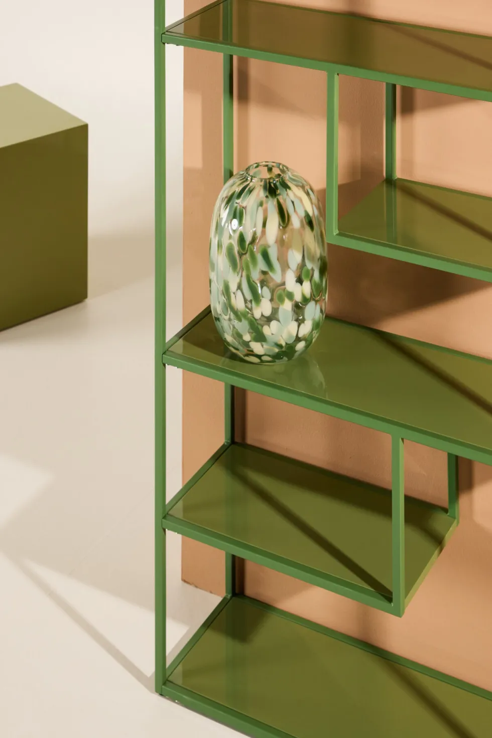 Staal Hyllor 80 x 26 x 164 Green