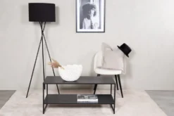 Staal Soffbord 102 x 45 Black