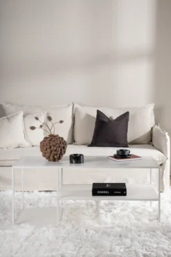 Staal Soffbord 120 x 50 White