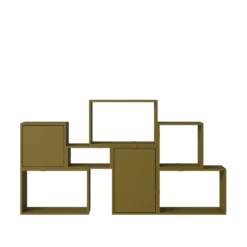 Stacked bokhylla – konfiguration 6