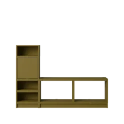 Stacked hallförvaring – konfiguration 1