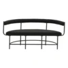 Stallhagen Kökssoffa 51 x 75 x 165 Black