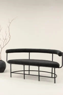 Stallhagen Kökssoffa 51 x 75 x 165 Black