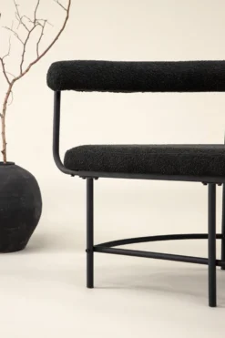 Stallhagen Kökssoffa 51 x 75 x 165 Black