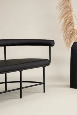 Stallhagen Kökssoffa 51 x 75 x 165 Black
