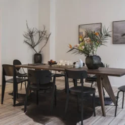 Standard chair dark oak