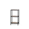 STEEL Hylla 76 cm svart metall utan hyllplan