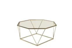 Österlen Soffbord 100 x 100 Gold