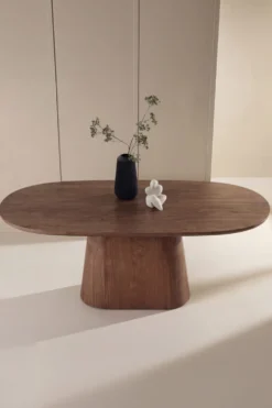 Stjärnö Ovala Matbord 200×90 Mocca