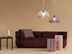 Stor FL/Y Glossy Opaque Pendel Taklampa