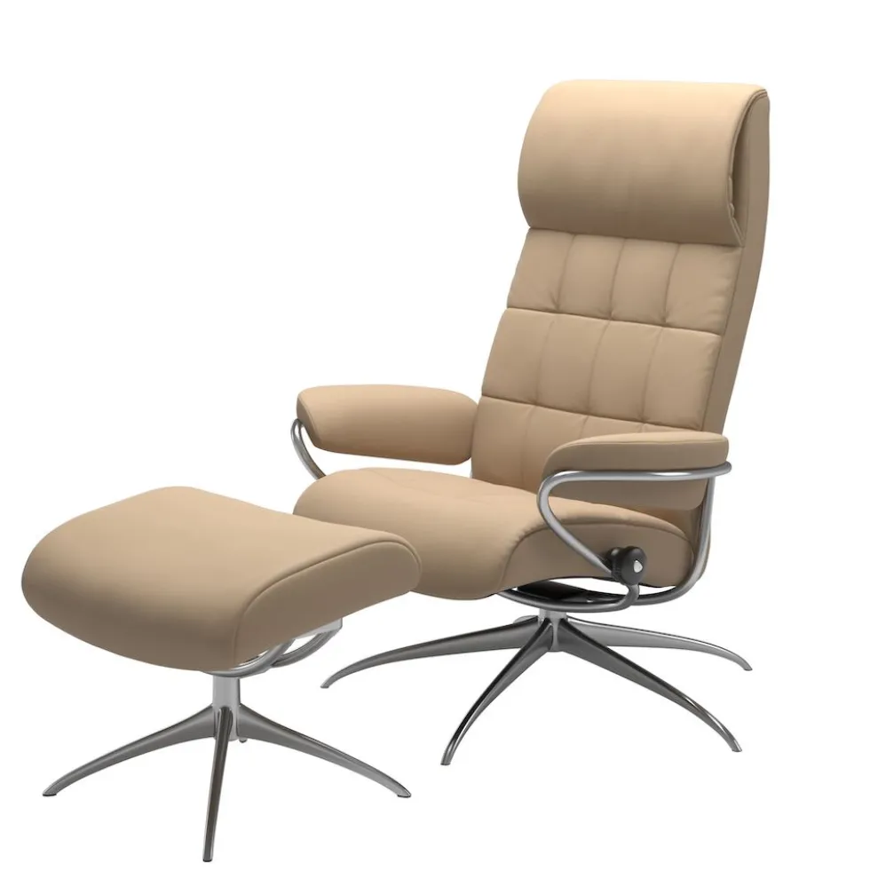 Stressless® London fåtölj & pall