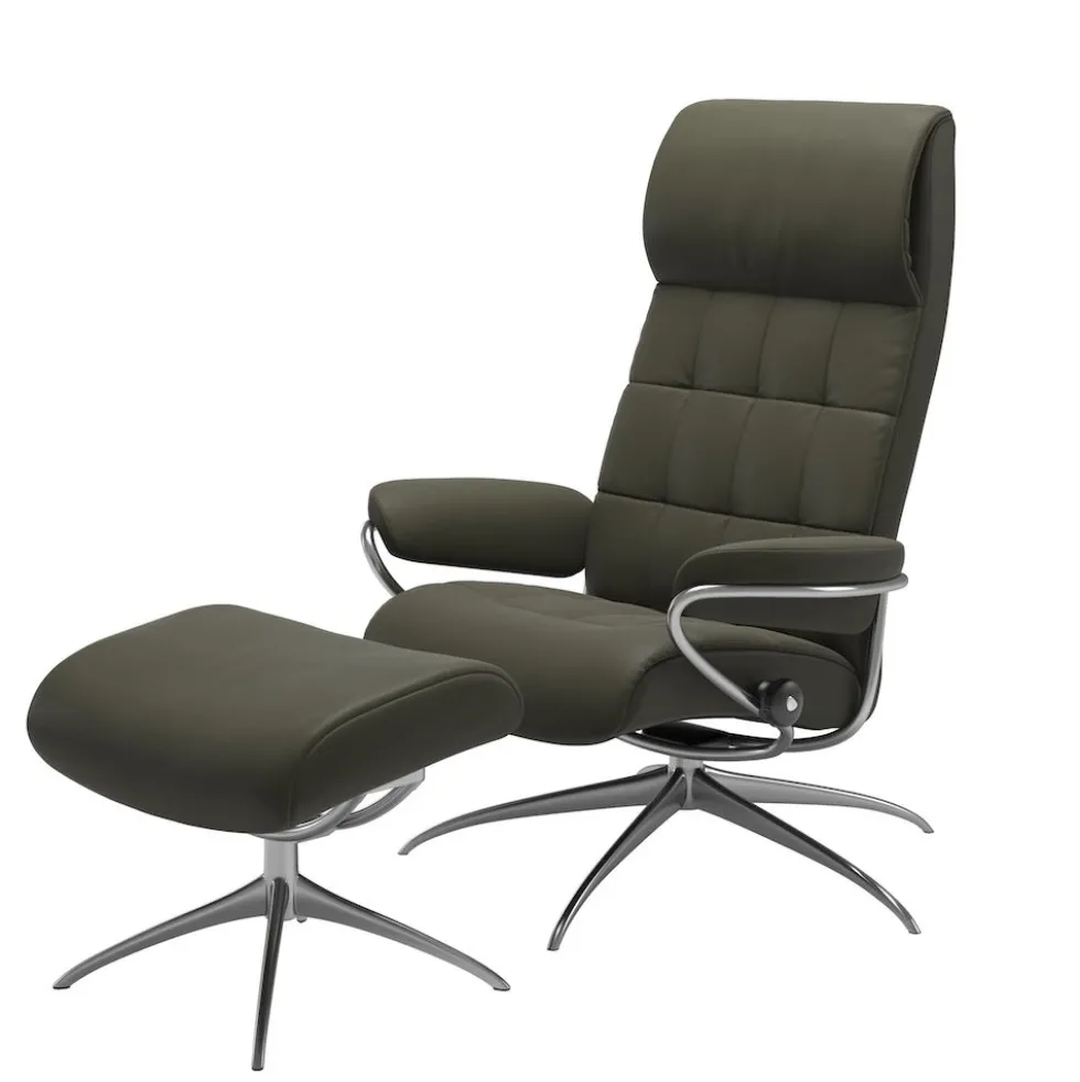 Stressless® London fåtölj & pall
