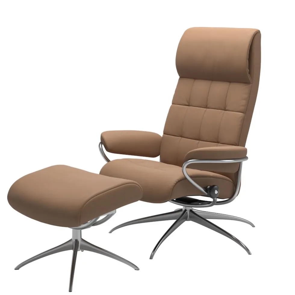 Stressless® London fåtölj & pall