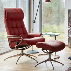 Stressless® London fåtölj & pall