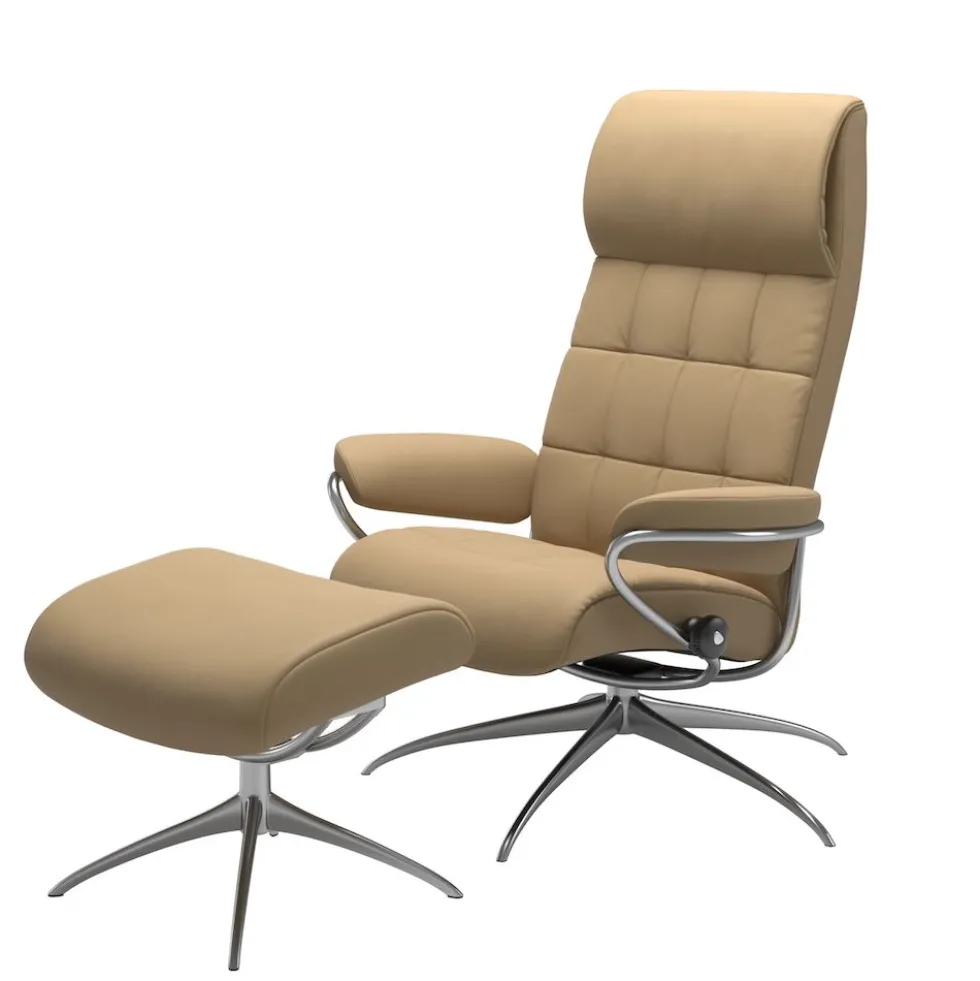 Stressless® London fåtölj & pall