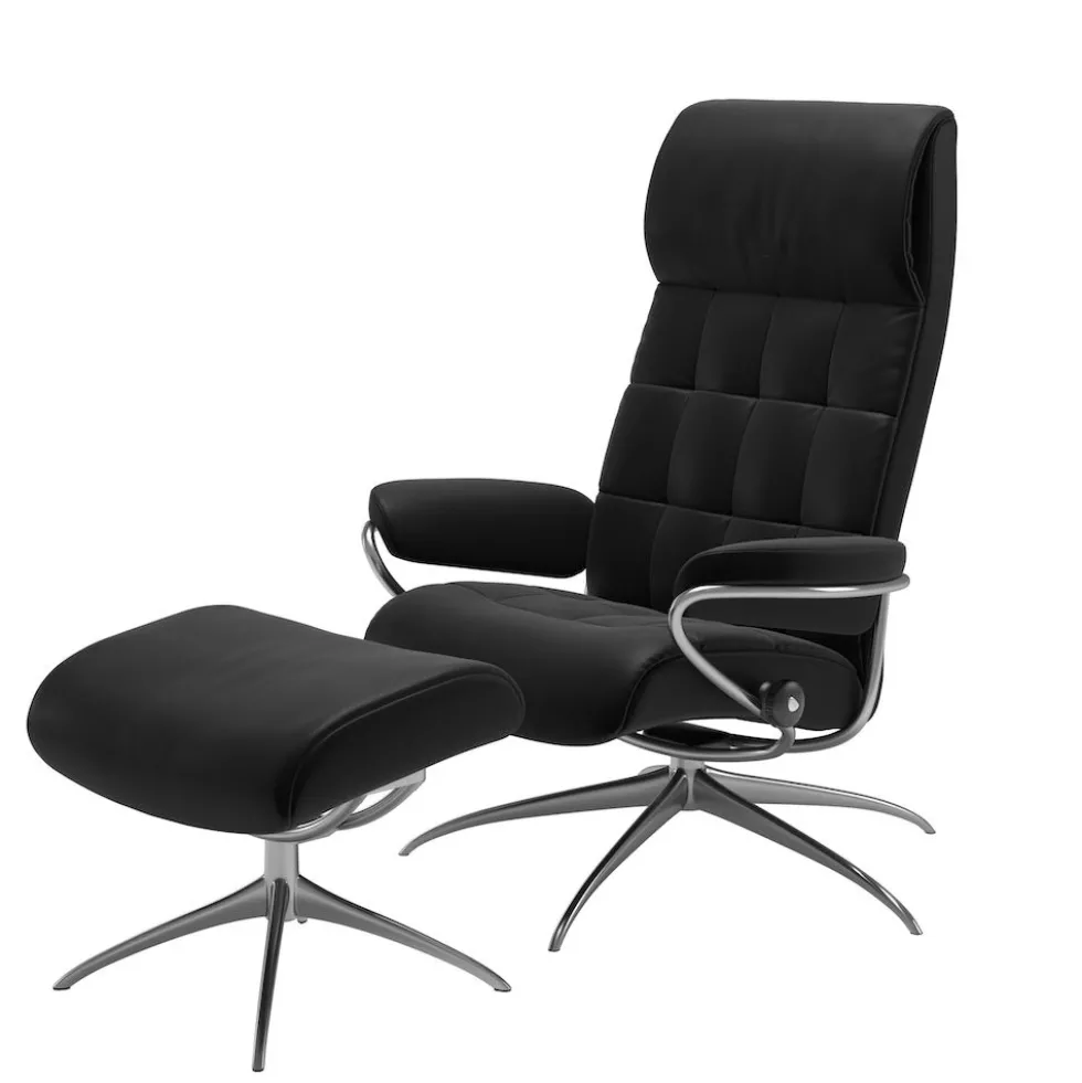 Stressless® London fåtölj & pall
