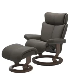 Stressless Magic M fåtölj Classic base med pall