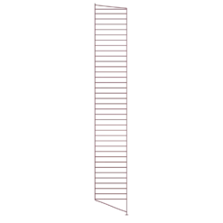 String golvgavel 200×30 mörkröd