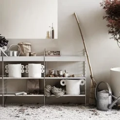 String metallhyllplan 78×30 hög kant
