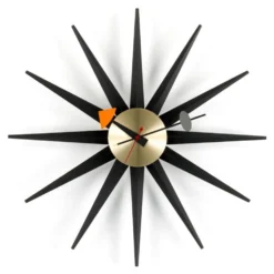 Sunburst Clock väggklocka