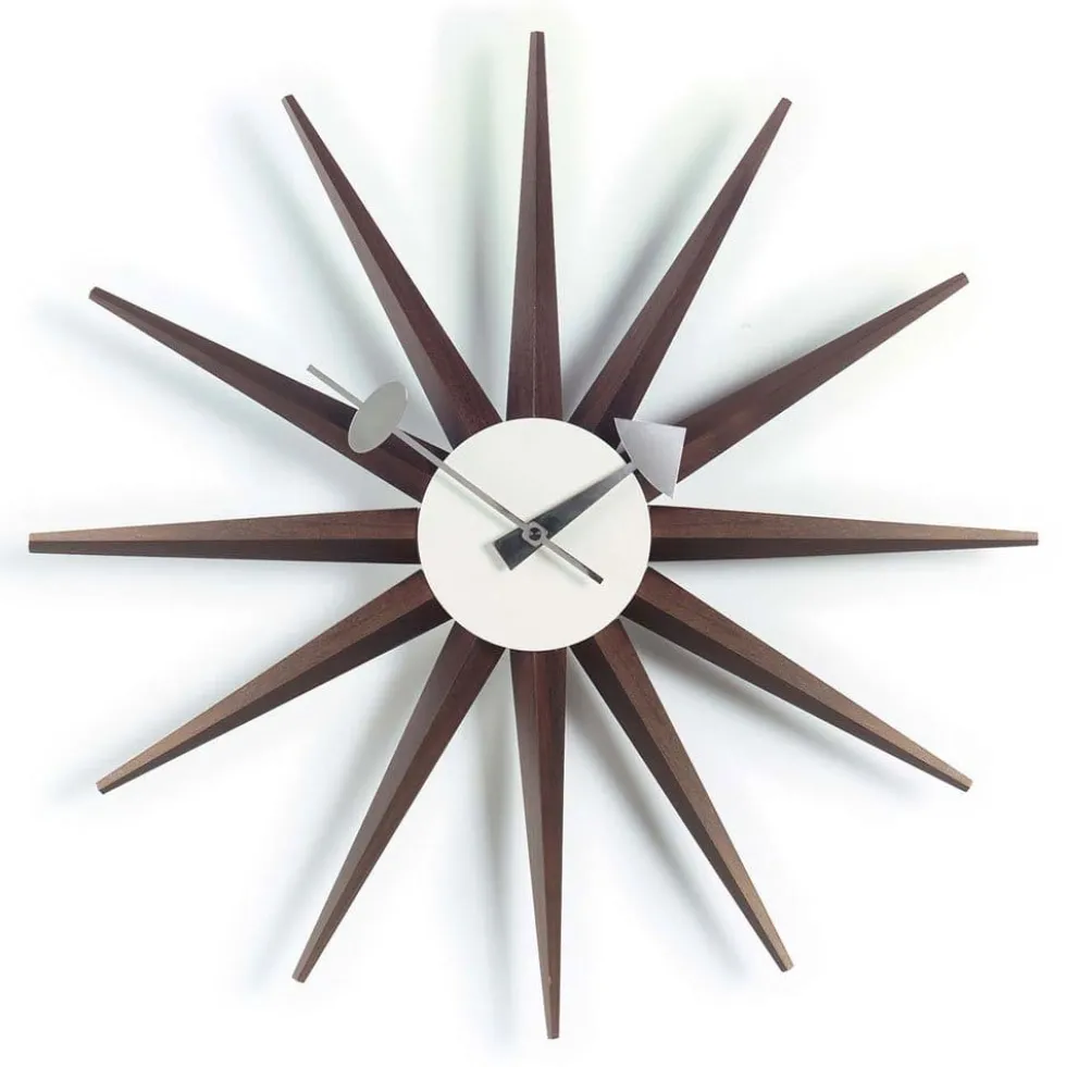 Sunburst Clock väggklocka