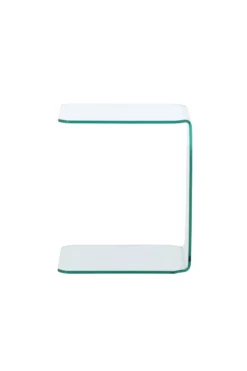 Telemark Sidobord 45 x 45 Transparent