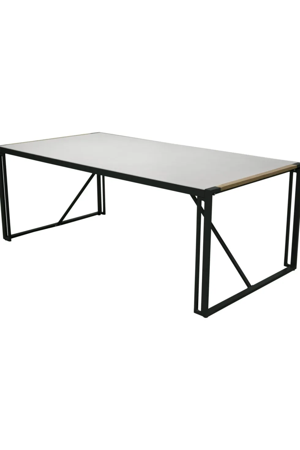 Texas Rektangulära Matbord 200 × 100 Light Grey