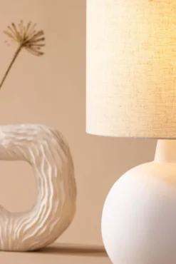 Torcello Bordslampor Beige