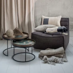 Tray coffee table set