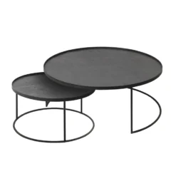 Tray coffee table set xl