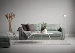 Trio soffbord i MDF vit eller sandgrå 65cm