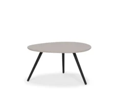 Trio soffbord i MDF vit eller sandgrå 65cm